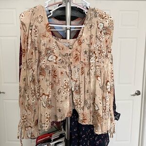 S boho blouse